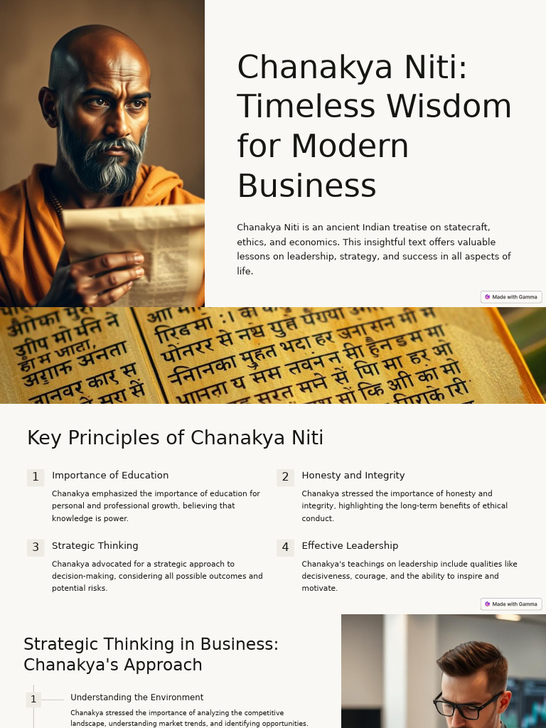 Chanakya Niti Business Wisdom Unveiled Pdf Leadership Motivation