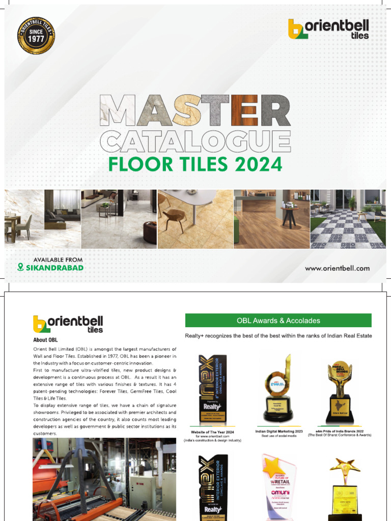 Master Tiles Catalogue 2025 PDF | PDF | Tile | Masonry