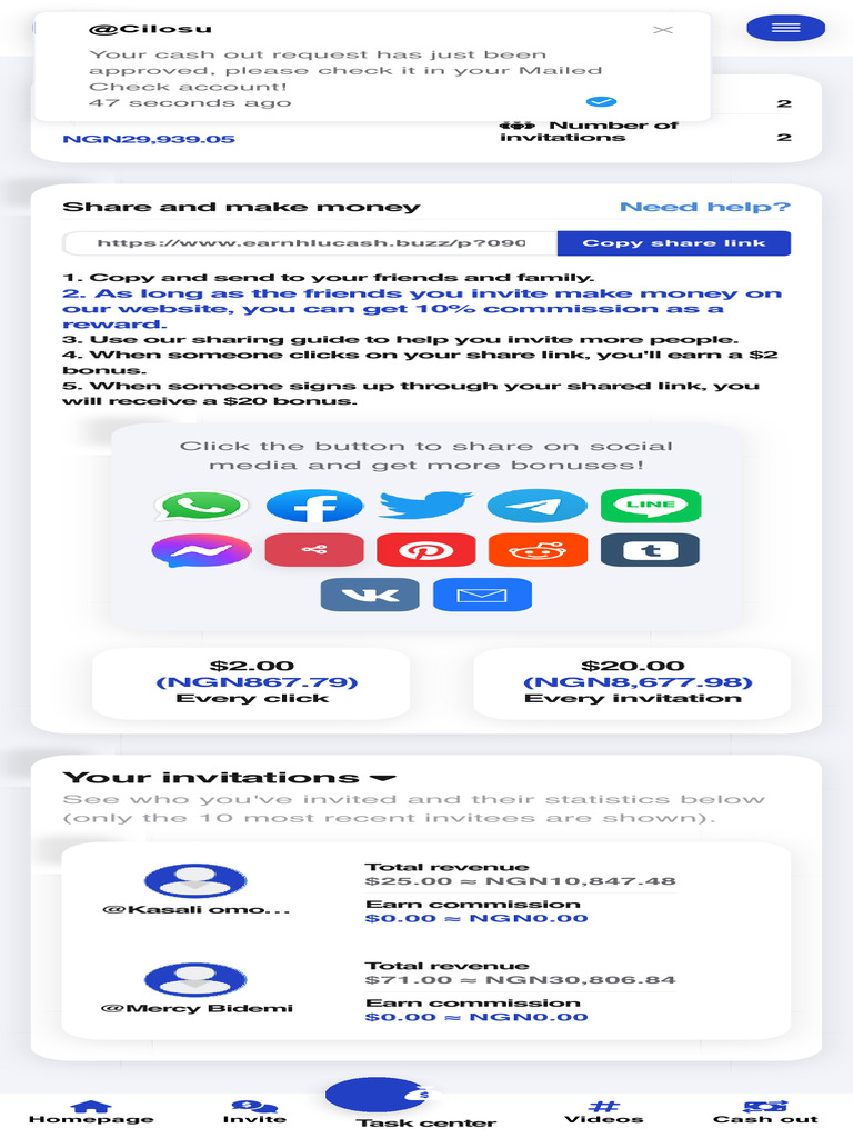 Invitation statistics | PDF