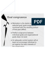 Goal Congruence
