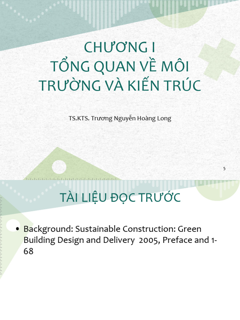 KTMT - Long - Chuong 1 - Tong Quan | PDF