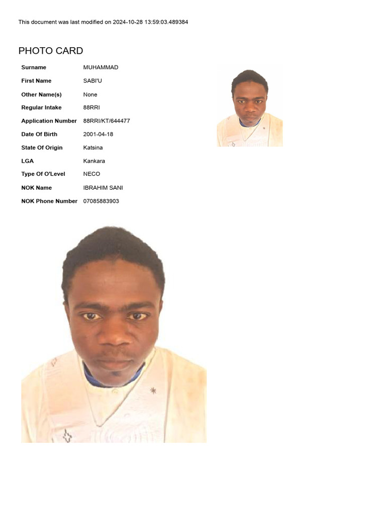 88rri - KT - 644477 Sabiu | PDF | Justice | Crime & Violence