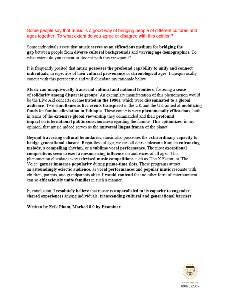 Music Topic Band 8.0 Mixed Version | PDF