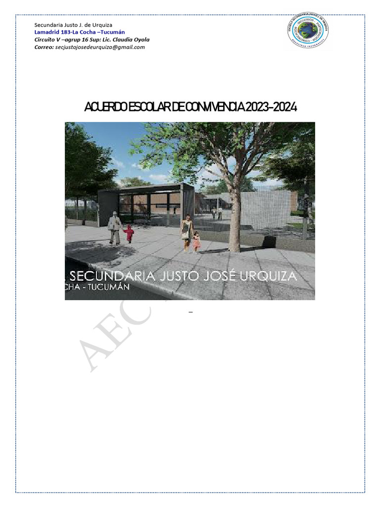 Aec 2023 | PDF | Escuelas | Maestros
