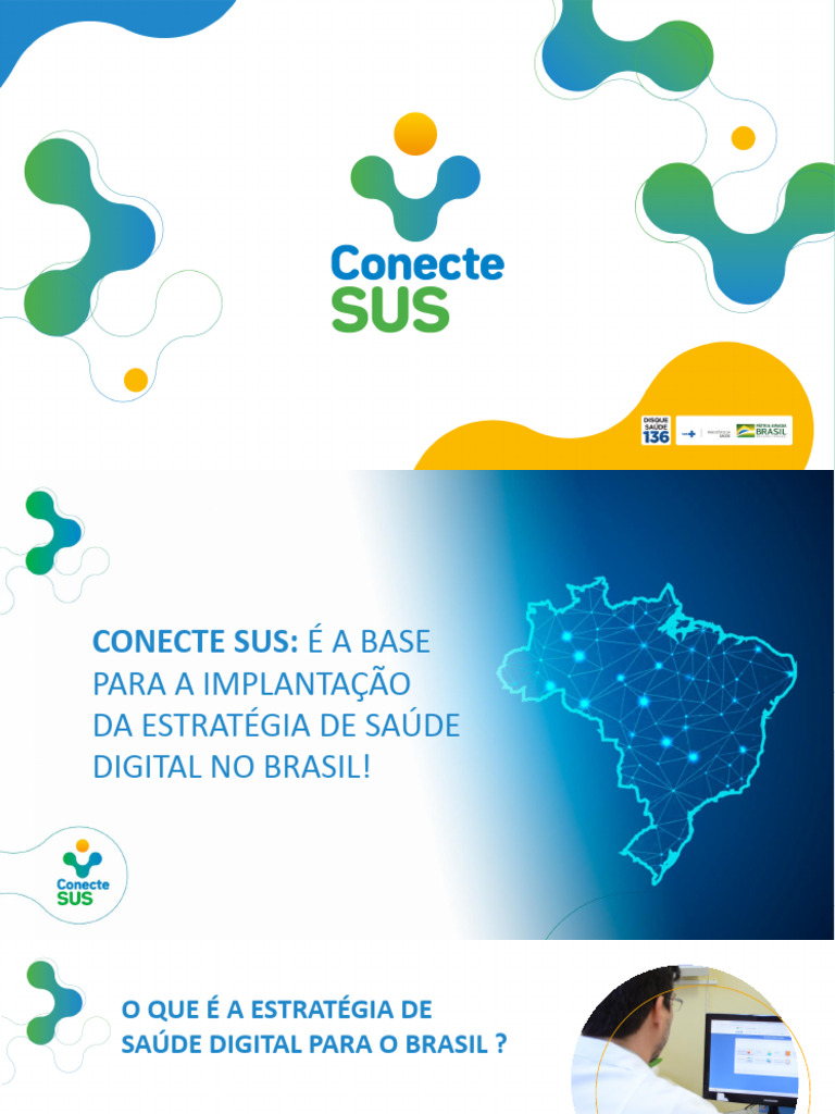 Conecte SUS: Saúde Digital no Brasil | PDF | Rede de computadores ...