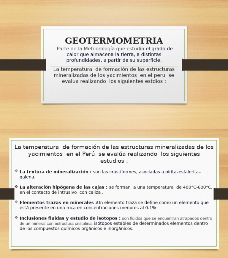 GEOTERMOMETRIA | PDF