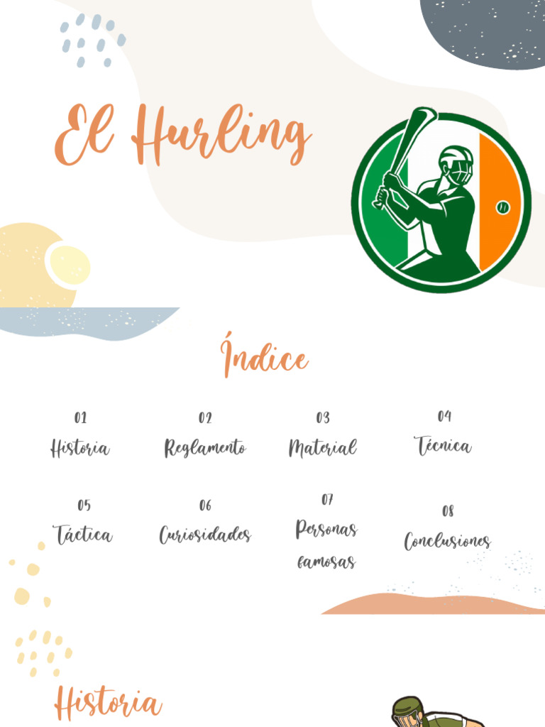 Historia y Reglas del Hurling | PDF | Deportes y actividades al aire libre