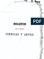 Boletin Sociedad Ciencias Artes 1880