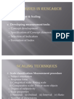 Concept Development Specification of Concept Dimensions Selection of Indicators Formation of Index