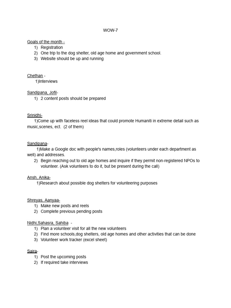 Wow 7 | PDF