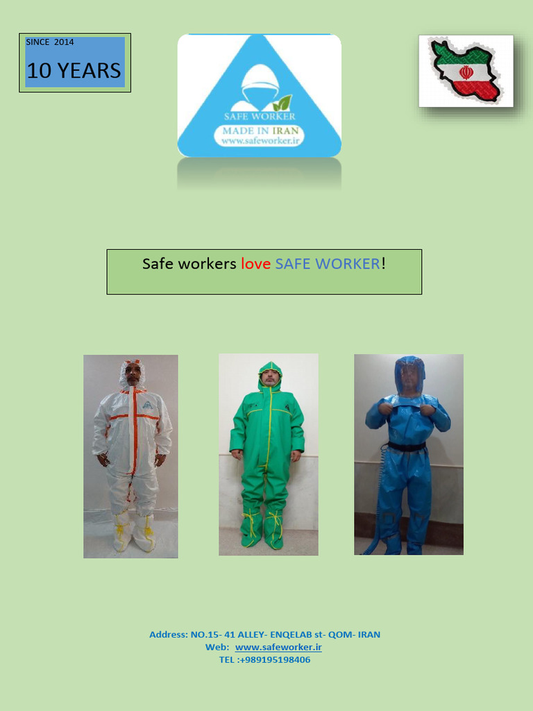 Safe Worker: Protective Clothing Overview | PDF | Seam (Sewing ...