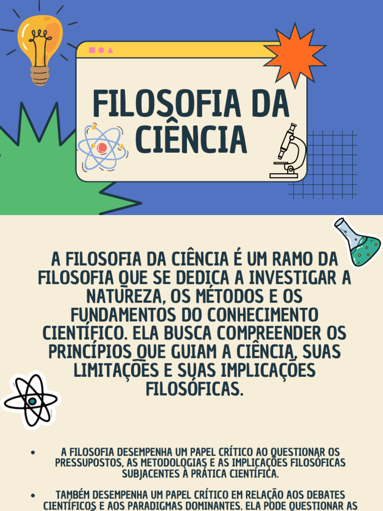 Filosofia e Fundamentos da Ciência | PDF | Science | Falsificabilidade