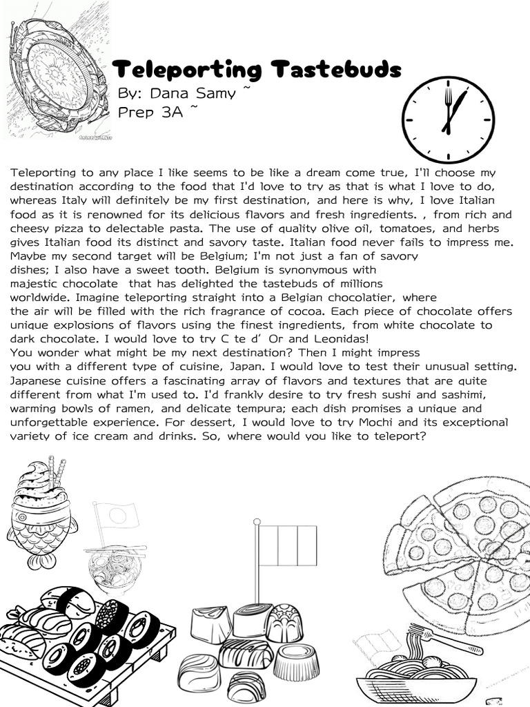 Culinary Adventures: Japan & Belgium | PDF | Travel | Religion ...