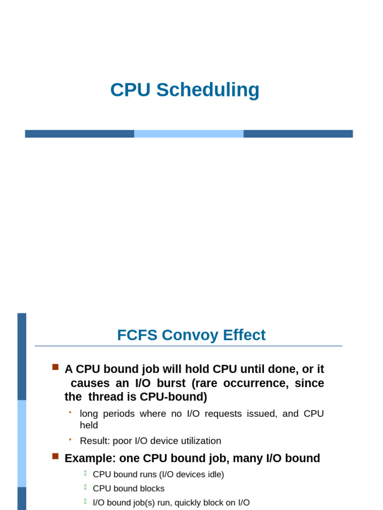 Week 5b | PDF | Scheduling (Computing) | Computer Programming