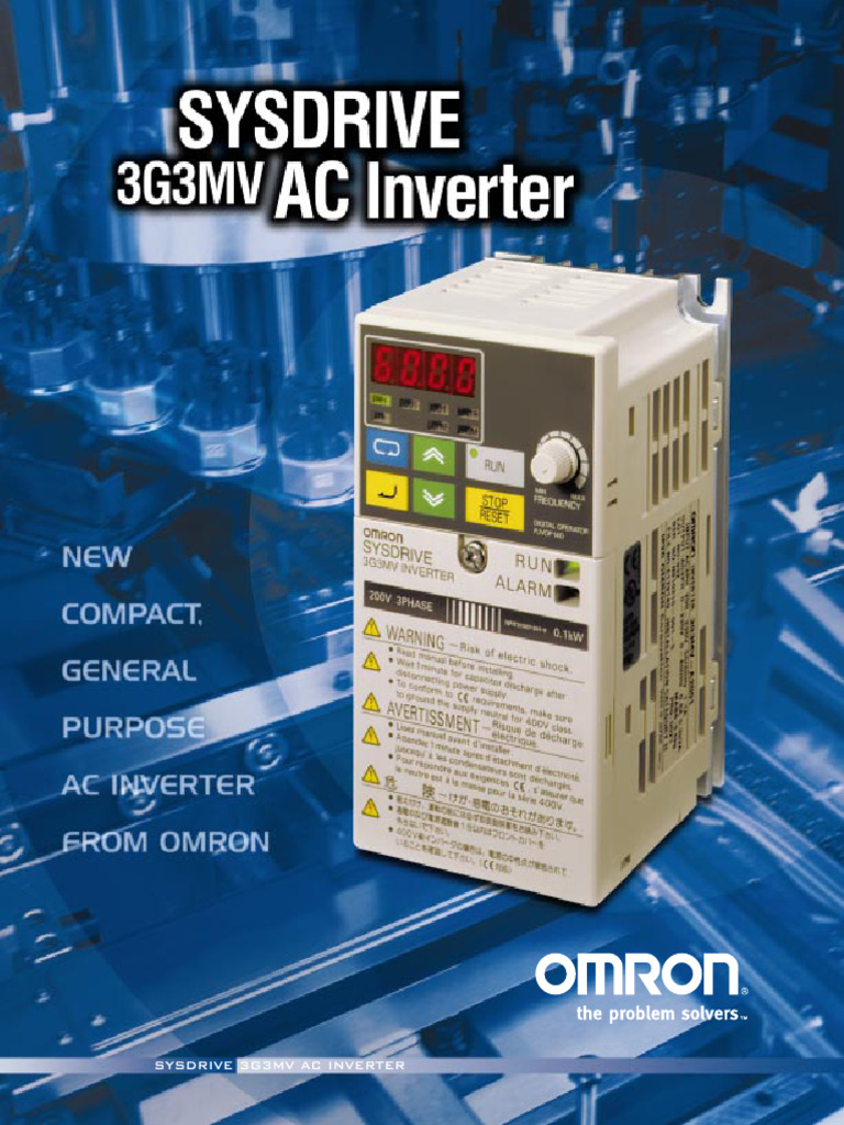 3G3MV Inverter Overview and Features | PDF | Power Inverter ...