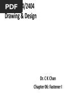 Drawing Screw Threads in AutoCAD | PDF