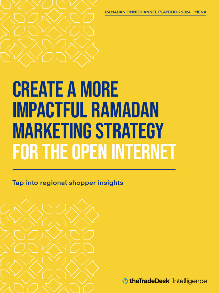 Create A More Impactful Ramadan Marketing Strategy: For The Open ...