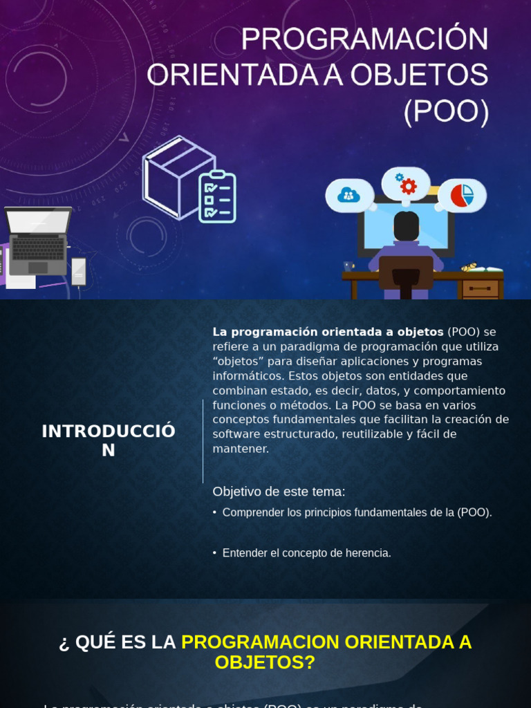 Fundamentos de Programación Orientada a Objetos | PDF | Objeto ...