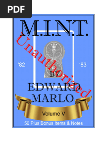 Edward Marlo & Wesley James - MINT V Unauthorized