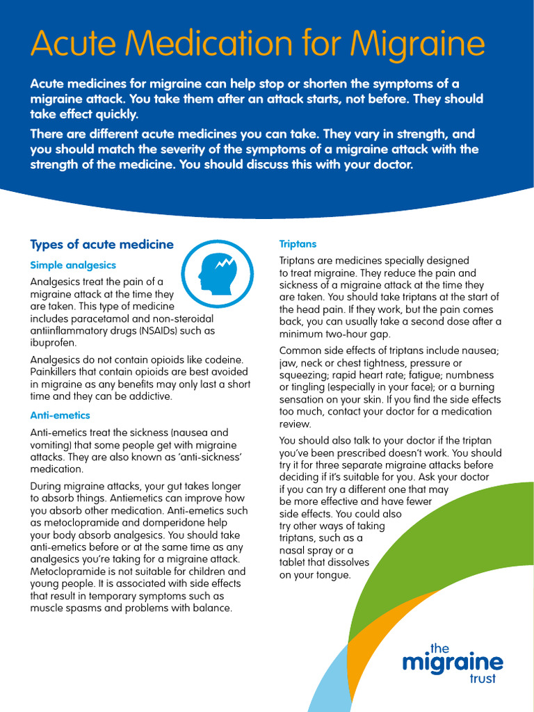 Understanding Triptans for Migraine Relief | PDF | Migraine | Analgesic