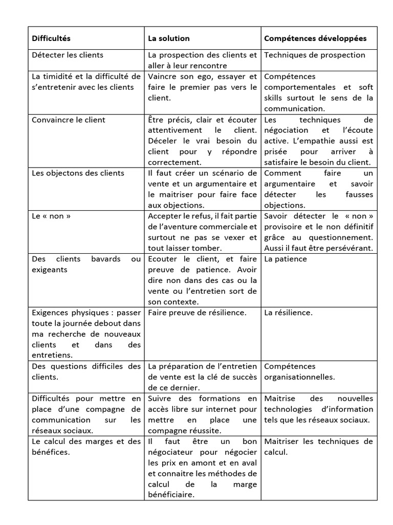 Techniques de Prospection Client Efficaces | PDF