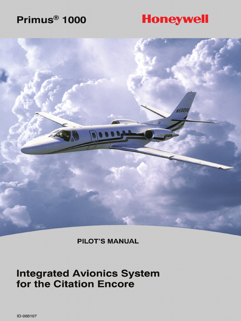 Primus 1000 Avionics Manual Revision 1 | PDF | Aviation | Aircraft