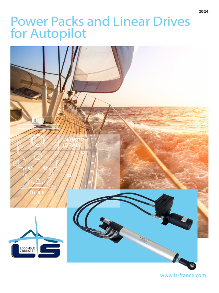 Hydraulic Power Packs for Autopilots | PDF | Pump | Rudder