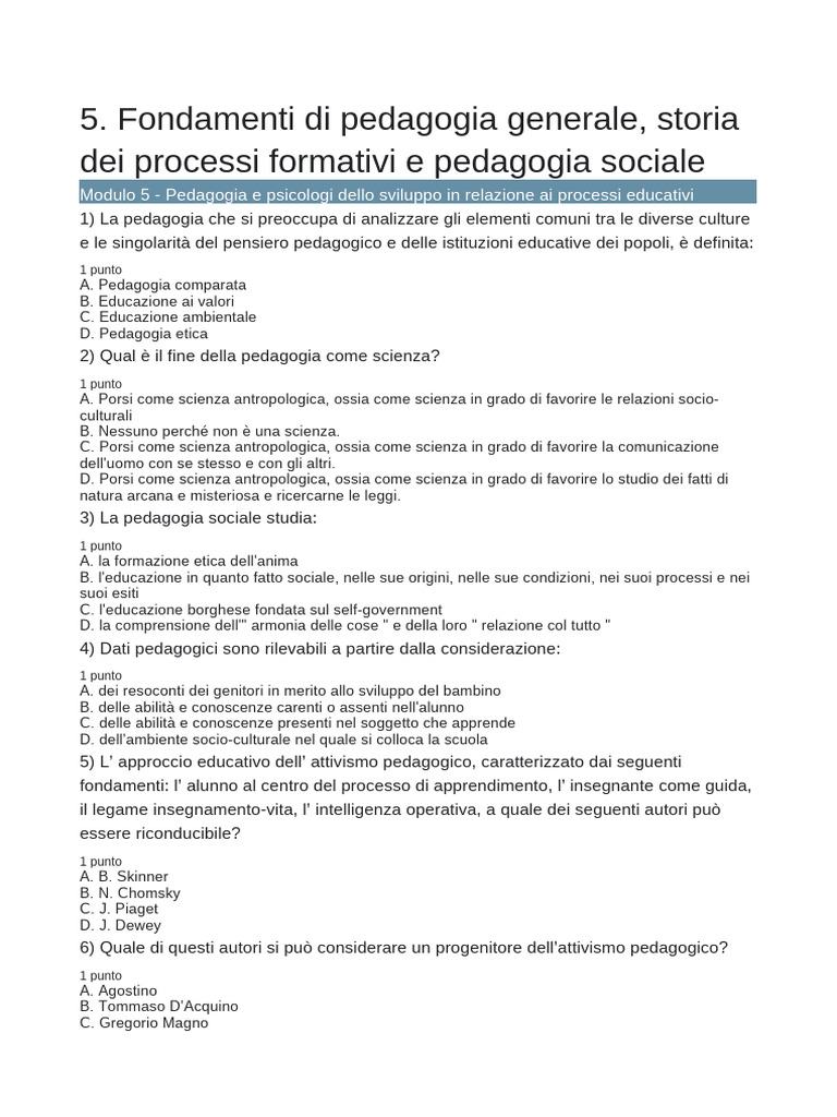 Modulo 5 | PDF