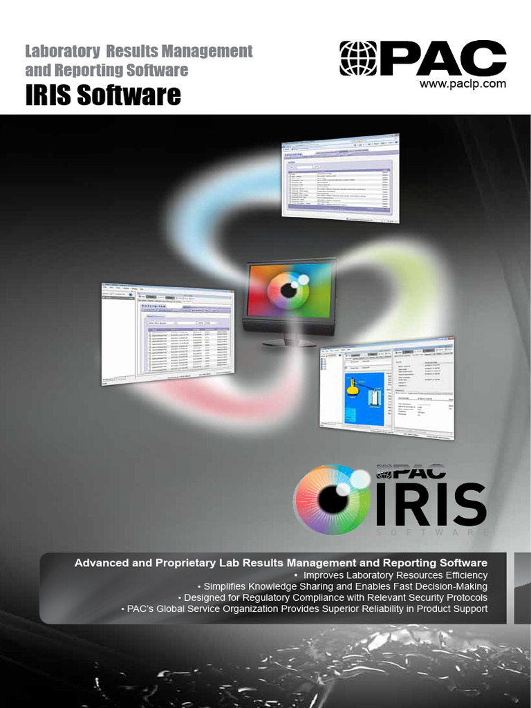 IRIS Software: Lab Results Management | PDF | Software | Workstation
