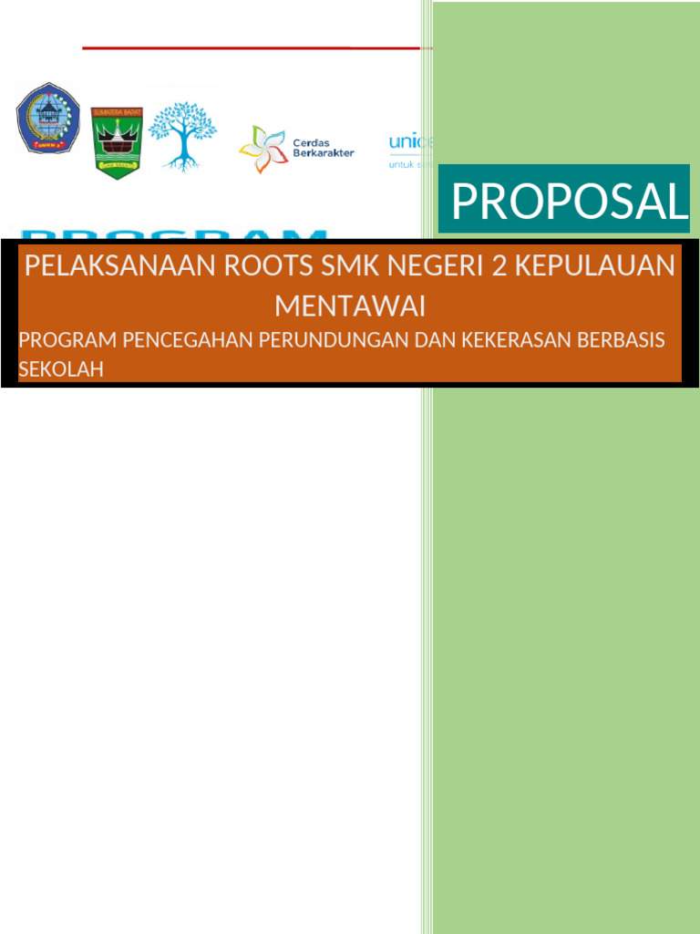 Program Roots Pencegahan Perundungan | PDF | Bisnis