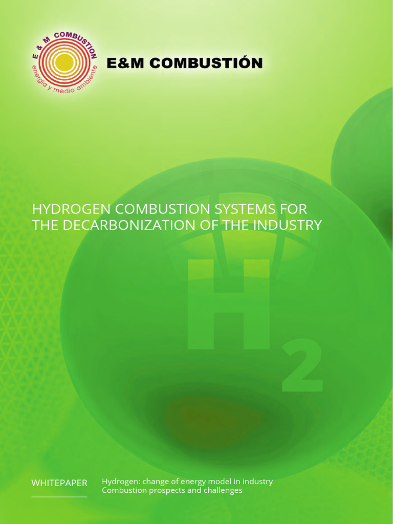 Hydrogen Combustion for Industrial Decarbonization | PDF | N Ox ...
