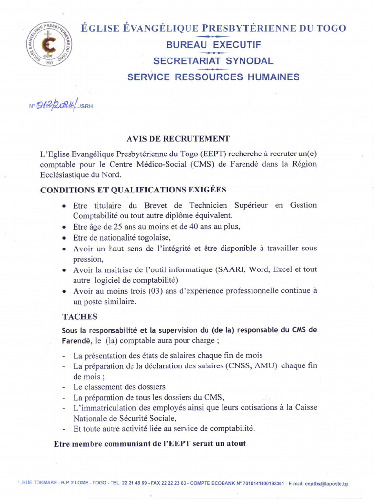 Recrut. Compt Farendè | PDF