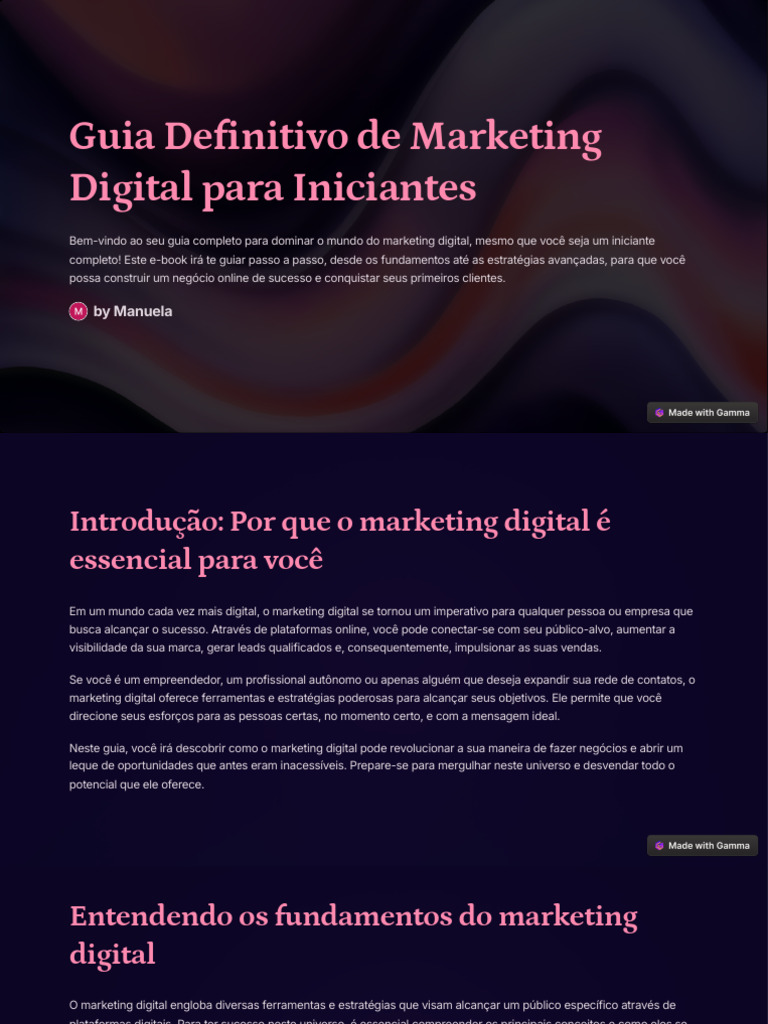Guia Completo de Marketing Digital | PDF | Marketing digital | Marketing