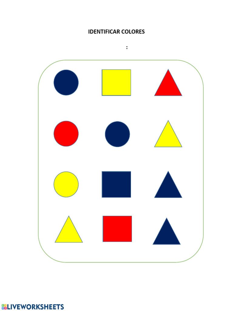 Identificar Colores 3 | PDF