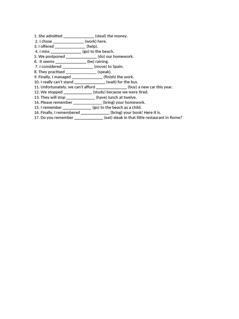 Practice For Test | PDF