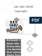 Barisan Dan Geometri Kel2