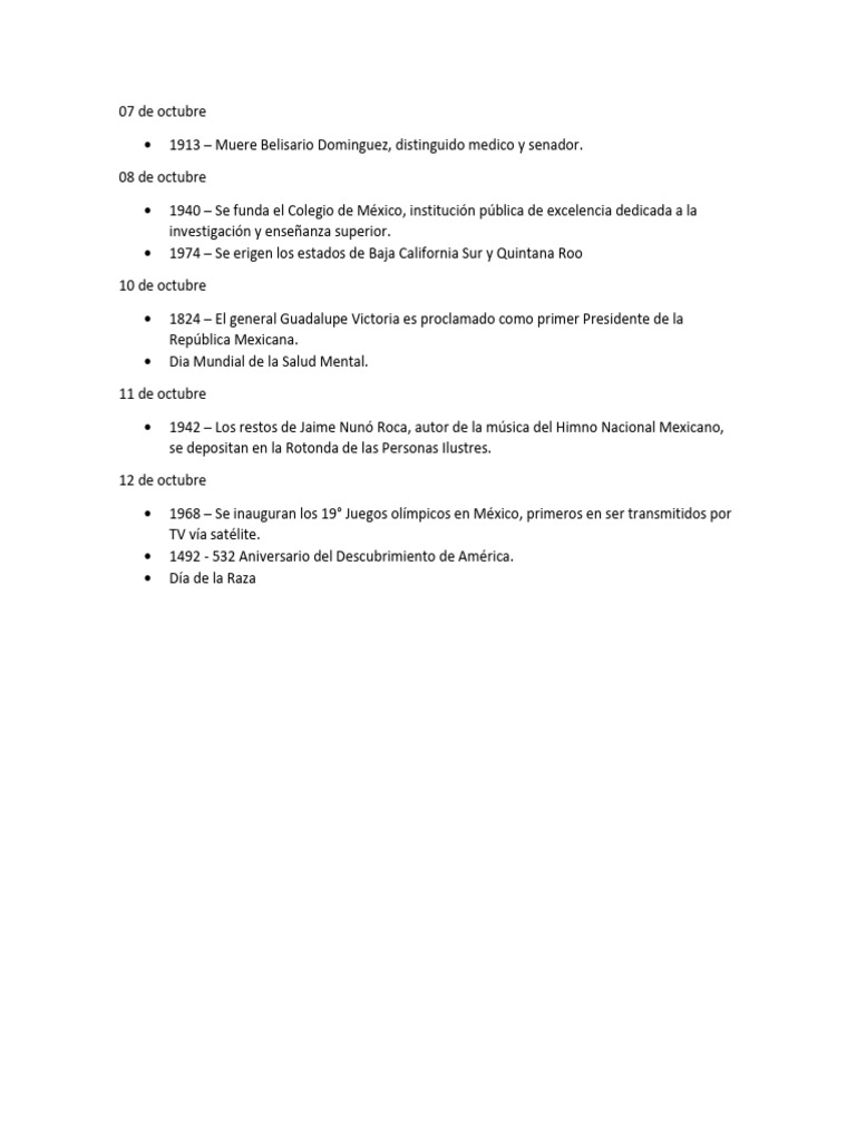 07 de Octubre | PDF | Cristobal colon