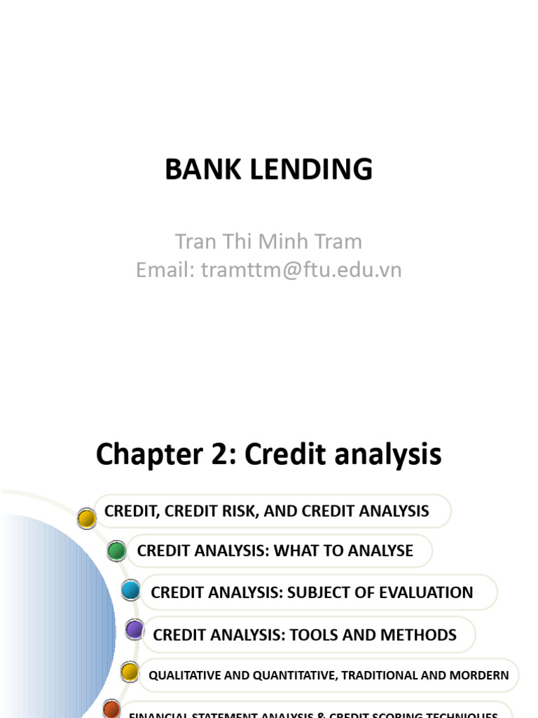 Credit Analysis Fundamentals and Methods | PDF | Loans | Finance ...