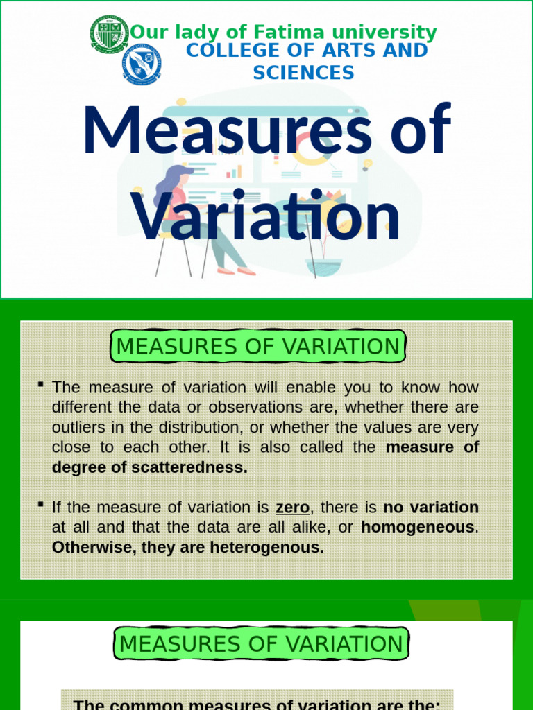 MIDTERM - 2 Measures of Variation | PDF | Coefficient Of Variation ...