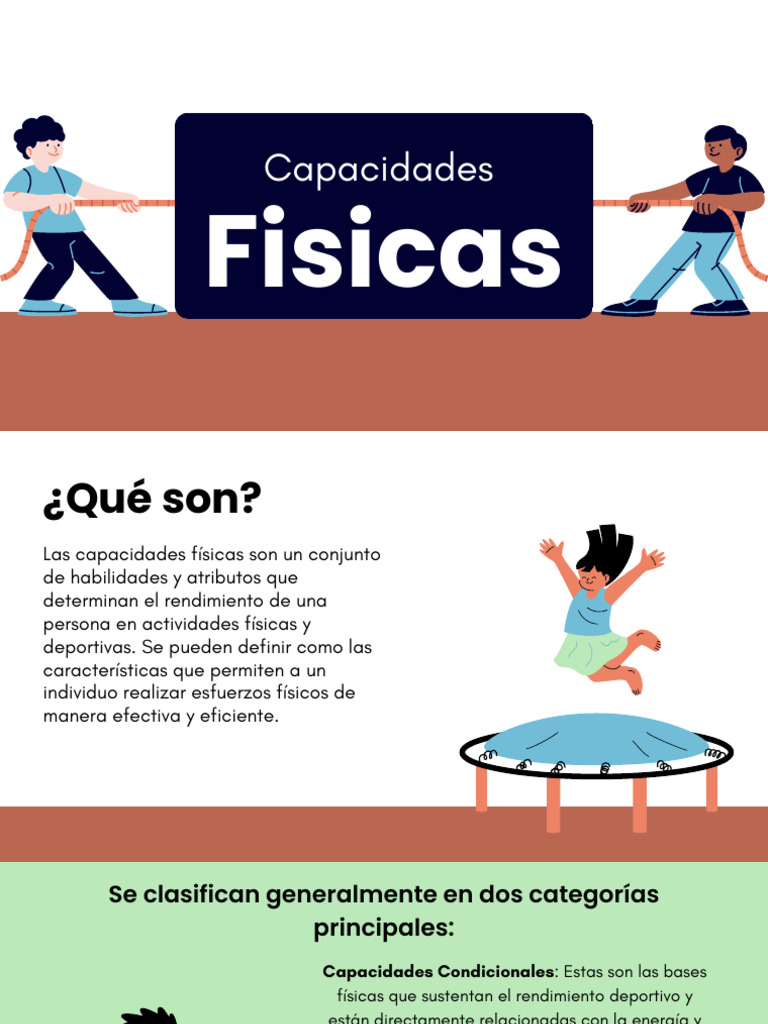 Capacidades Físicas y Coordinativas | PDF | Fuerza | Flexibilidad ...