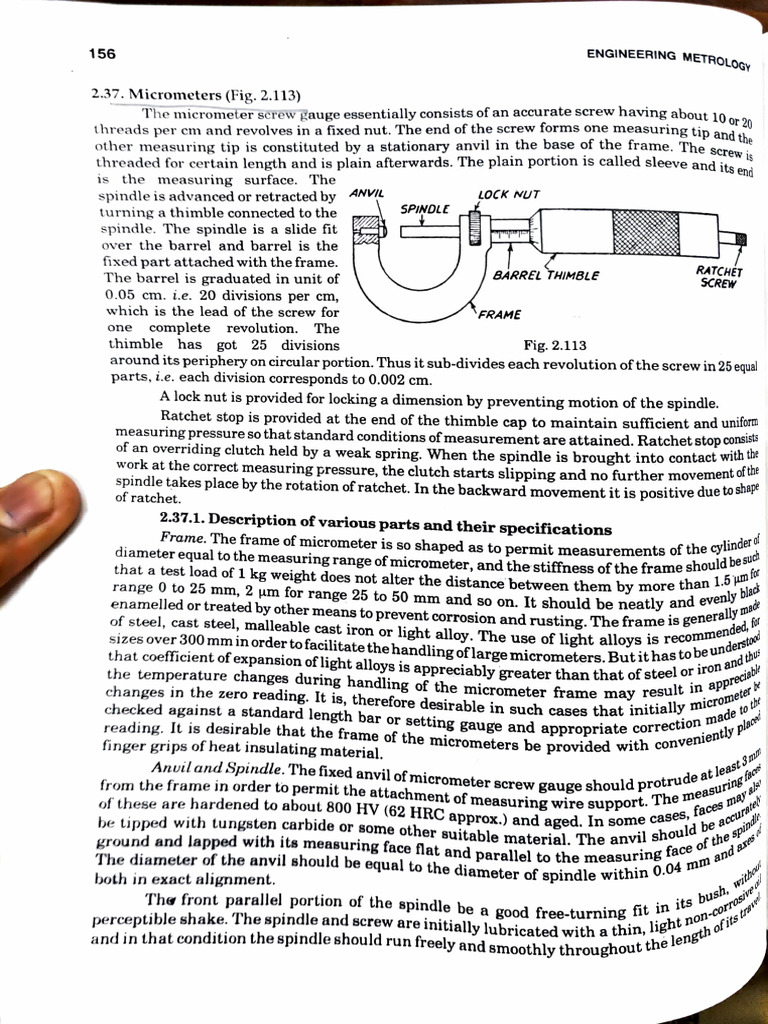 Micrometer Screw Gauge Guide | PDF