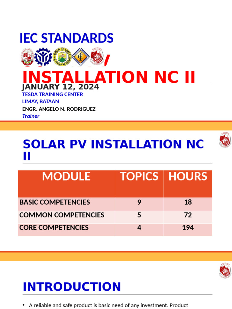 Solar PV Installation Training Overview | PDF | Solar Panel | Photovoltaics