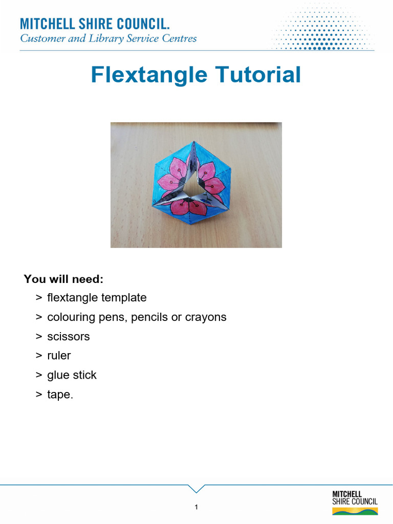 Flextangle Craft Tutorial Guide | PDF