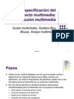 Especificación Del Proyecto Multimedia