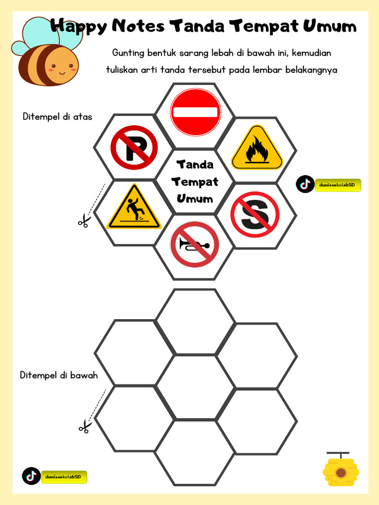 Happy Notes Tanda Tempat Umum | PDF