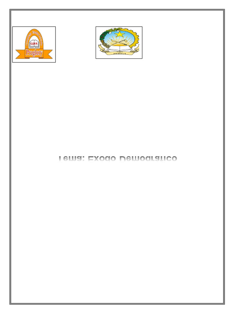 Exodo demografico pdf favela agricultura