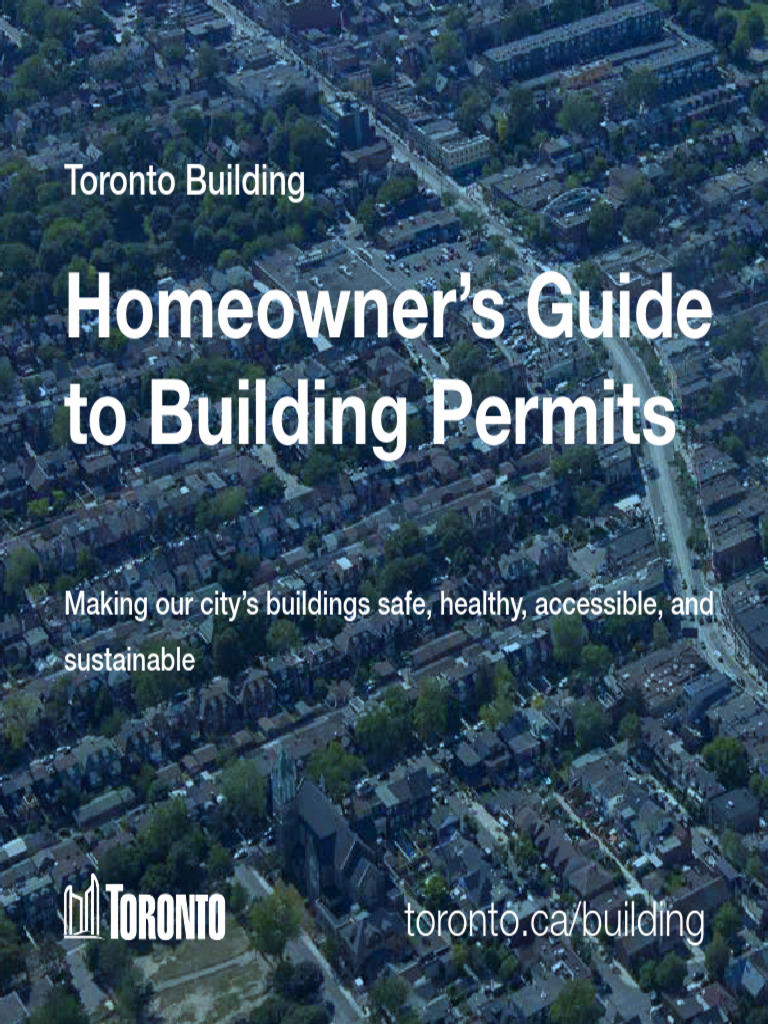 Toronto Building Permit Guide | PDF | Building Code | Stairs