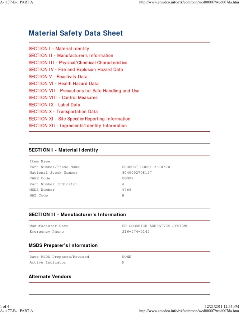 A-1177-B-1 Part A | Download Free PDF | Materials | Chemical Substances