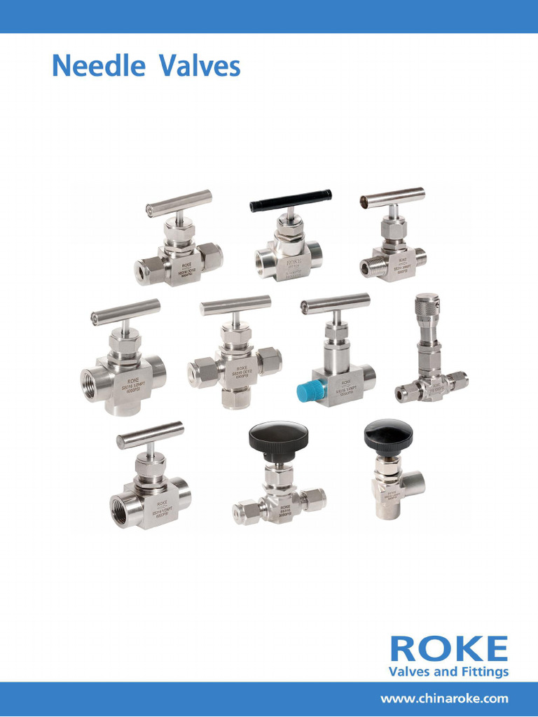 Needle Valves | PDF | Valve | Gases