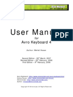 User Manual: Avro Keyboard 4